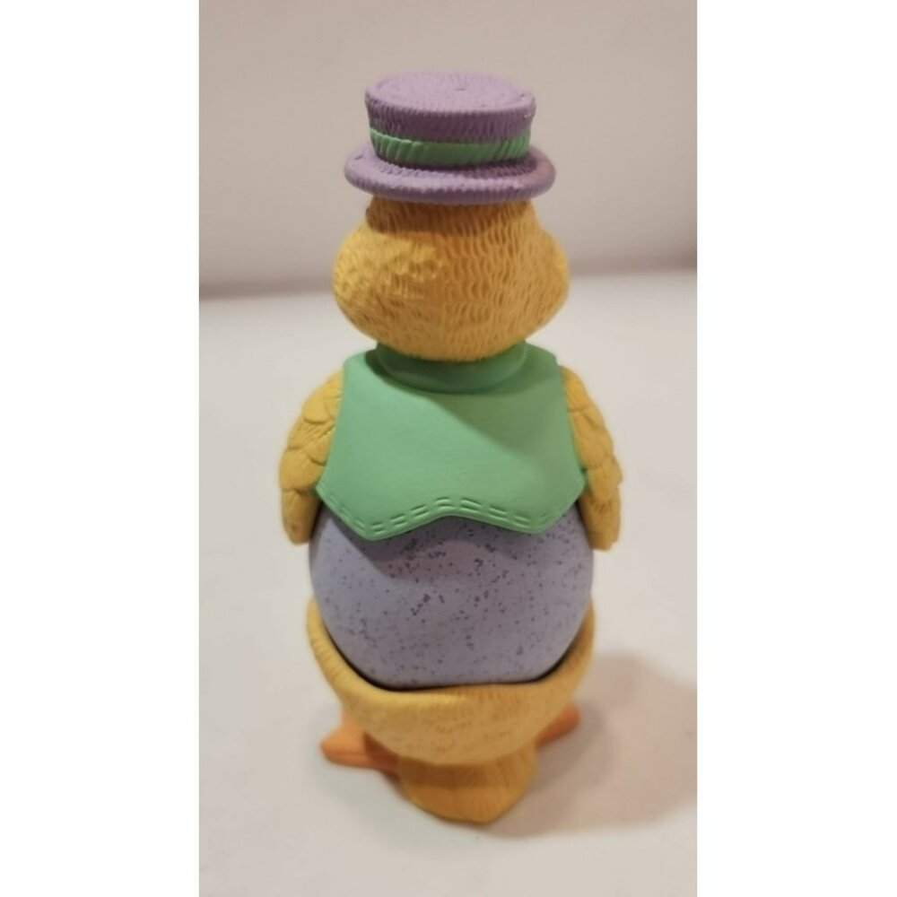 Vtg Avon Egg Pals 2 Bunny And 2 Duck Egg Holders Set Of 4 Multicolored With Eggs - Picture 13 of 16